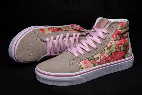 Vans High Top Shoes Women--117